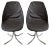 Set of Vintage Desk Chairs For Sale