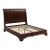 Vintage Henredon Queen Sleigh Bed Frame - Solid Wood Dark Mahogany For Sale
