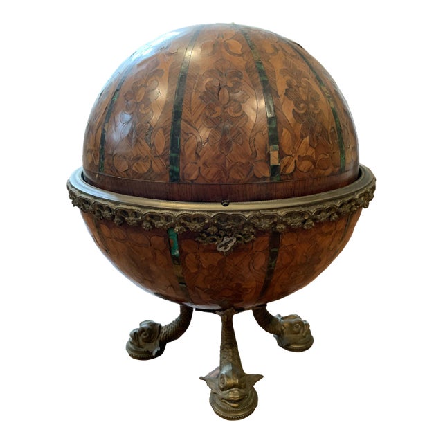 Mid 19th Century Asian Maritime Compass Container For Sale