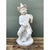 Vintage White Ceramic Monkey Musician Figure For Sale - Image 10 of 12