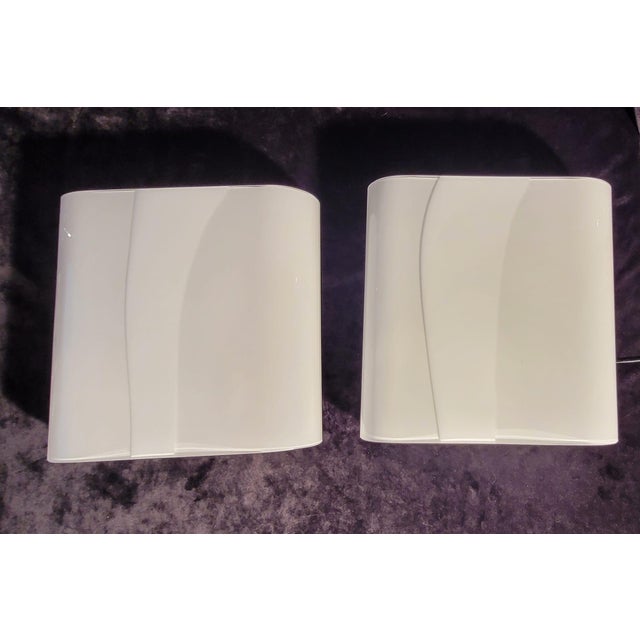 Murano Glass Wall Lamps, Italy, 1970s, Set of 2 For Sale - Image 11 of 13