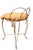 Hollywood Regency Vanity Stool For Sale In New York - Image 6 of 9