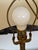 Metal Brass Table Lamp Horse Head Finial, Vintage For Sale - Image 7 of 13