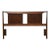 1960s Refinished Broyhill Saga Walnut Queen Headboard For Sale
