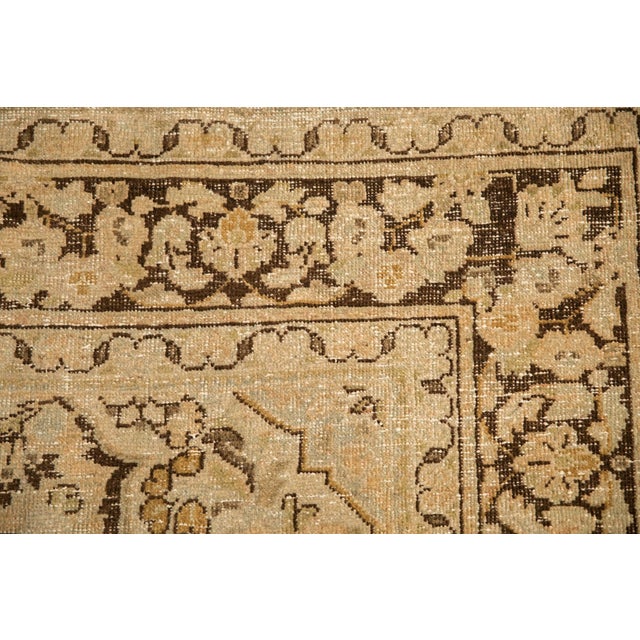 Vintage Distressed Arak Carpet - 6'11" x 10'5" For Sale - Image 10 of 11