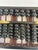 Farmhouse Vintage Wood and Brass Abacus With Black Beads For Sale - Image 3 of 9