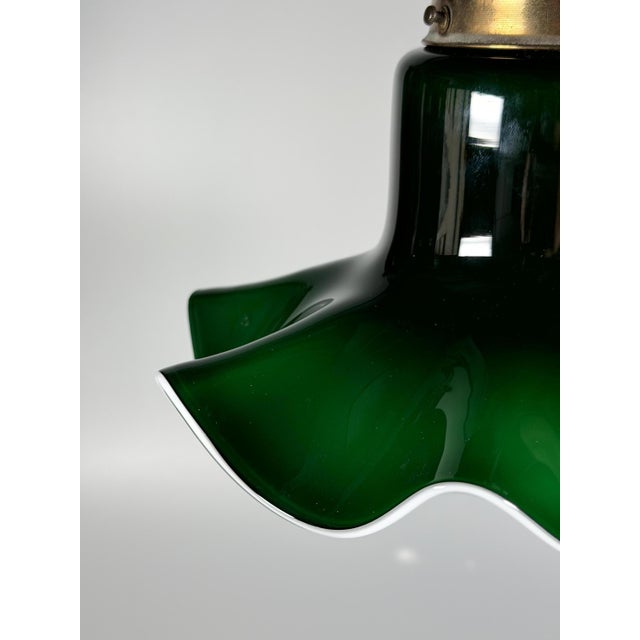1960s Space Age Ceiling Lamp in Glass from Peill & Putzler, Germany, 1960s For Sale - Image 5 of 15