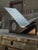 Lineae Chaise Lounge in Blended Iron and Italian Leather by D´ARK Atelier For Sale - Image 11 of 18