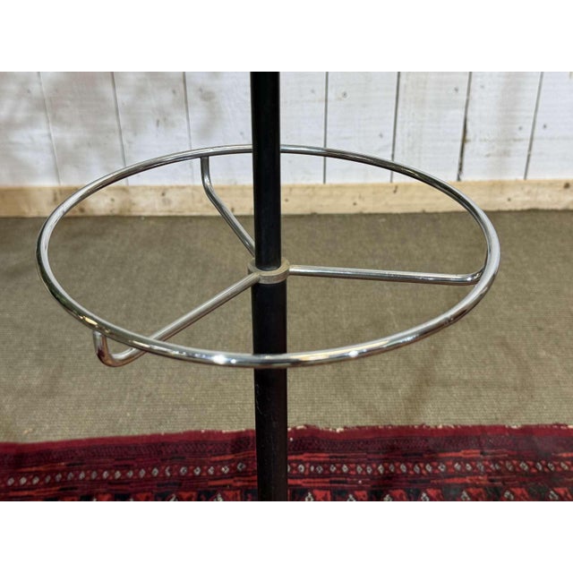 English Coat Rack in Chromed Metal, 1970s For Sale - Image 4 of 7