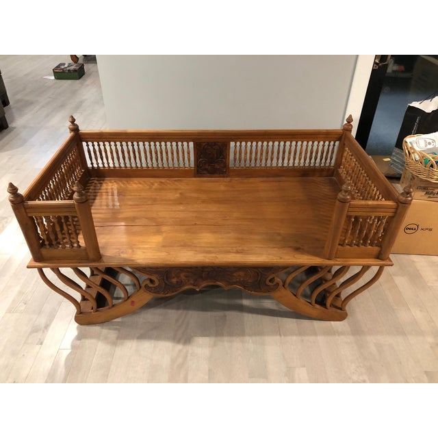 Thai Teak Elephant Chair Chairish