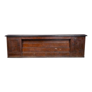 Antique Pre-Prohibition Speakeasy Back Bar For Sale