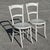 White Chairs, 1930s, Set of 2 For Sale - Image 14 of 18