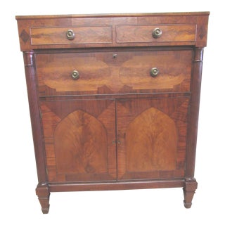 Federal Inlaid Mahogany Chest of Drawers Attributed to Richard Allison For Sale