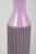 Tall Cylindrical Purple Glazed Vase with Stripes from Gabriel, Sweden, 1970s For Sale - Image 3 of 5