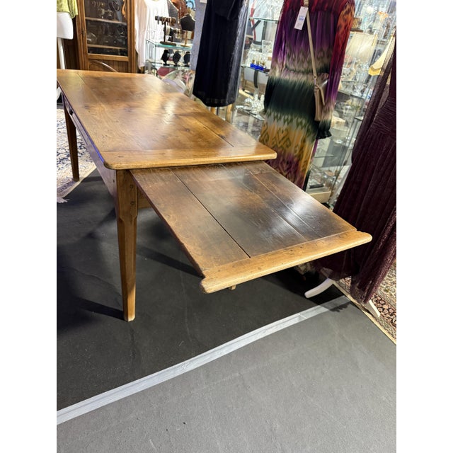 Farmhouse Table in Cherry For Sale - Image 5 of 8