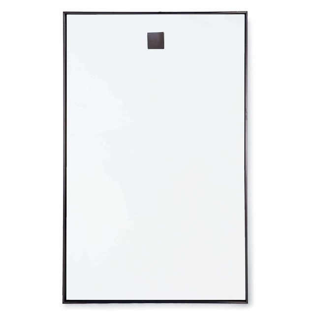 2020s Regina Andrew Hanging Rectangle Mirror in Steel For Sale - Image 5 of 5