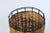 Camel Paul Mayen Habitat Style Black Wire & Woven Rattan Lamp, 1960s For Sale - Image 8 of 13