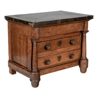 19th Century French Empire Miniature Commode For Sale