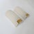 Mid-Century Modern Wall Lights in Textured Acrylic Glass and Brass, France 1960, Set of 2 For Sale - Image 3 of 8