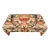George Smith Style Turned Leg Kilim Ottoman For Sale