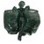 Early 20th Century Antique Pemco Baltimore Art Nouveau Enameled Cast Iron Dancer Trinket Dish c.1910 For Sale - Image 5 of 6