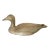 Finely Detailed Brass Duck Paper Weight For Sale