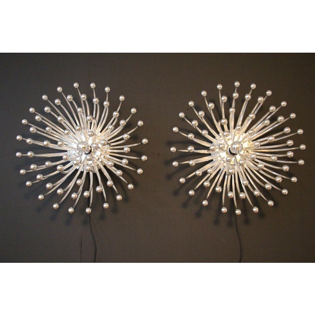 Silver Pistillo Wall or Ceiling Lights from Valenti Milano, 2000s, Set of 2 For Sale - Image 18 of 18