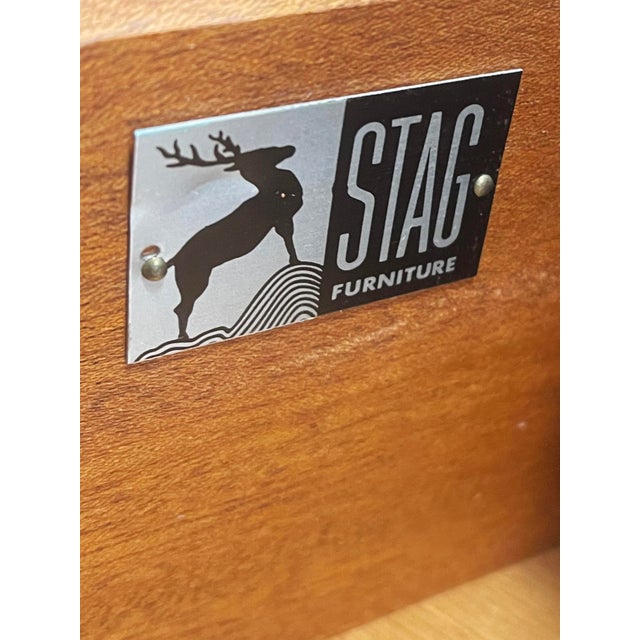 Mid-Century Modern Cantata Dressing Table with Mirror by John & Sylvia Reid for Stag Furniture, 1960s For Sale - Image 10 of 12