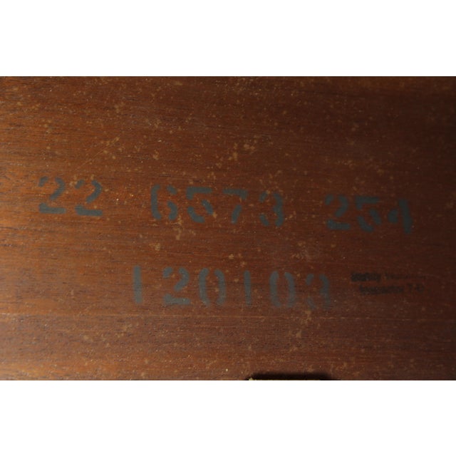 Ethan Allen Banded Mahogany Clawfoot Dining Room Table For Sale - Image 18 of 18