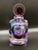 Mid 20th Century Mid 20th Century Murano-Style Multicolor Faceted Art Glass Perfume Bottle With Stopper For Sale - Image 5 of 12