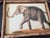 Late 20th Century British Colonial Style Elephant and Leopard Prints in Bamboo-Style Wood Frames Safari Decor — A Pair For Sale - Image 5 of 9