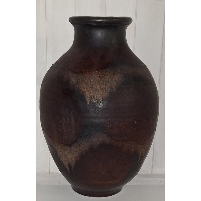 Large Vintage Ceramic Vase, 1970s, in Very Good conditions. Designed 1970 to 1979