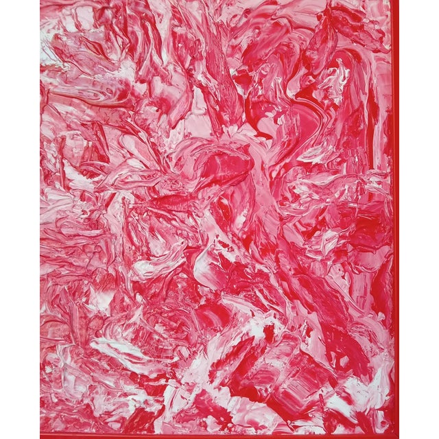 Silvy Favero, Red Planet, 2024, Acrylic Painting on Canvas, Framed For Sale - Image 4 of 8