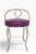 Glamorous Vintage Hollywood Regency Vanity Bench by George Koch & Sons For Sale - Image 9 of 9