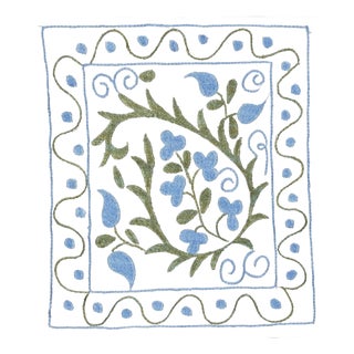 17"x19" Embroidered All Cotton Cushion. Handmade Pillow Cover. New Lace Pillow For Sale