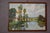 1920s Georges Robin, Impressionist Landscape, 1920s, Oil on Canvas For Sale - Image 5 of 5