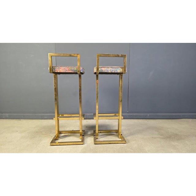 Bar Stools from Belgochrom, 1970s, Set of 2 For Sale - Image 6 of 12
