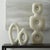 Modern Arteriors Home Coco Sculptures, Set of 3 For Sale - Image 3 of 9
