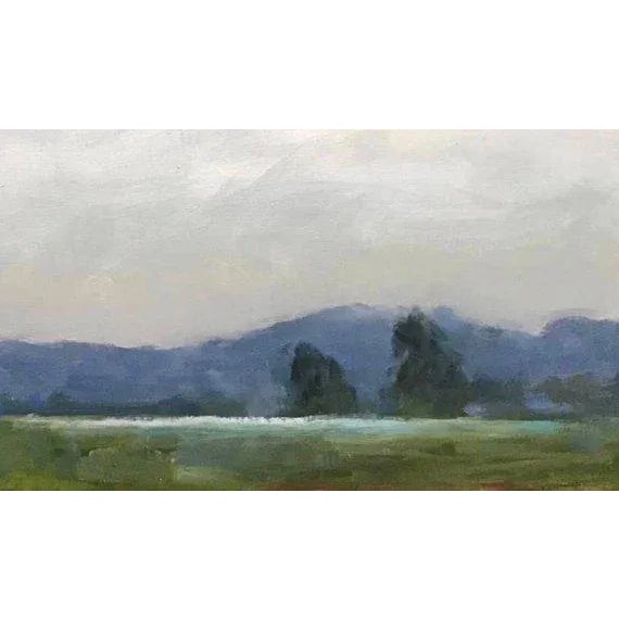 Abstract Contemporary Impressionist Landscape Oil Painting For Sale - Image 3 of 11