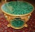 Traditional Mid 20th Century Russian Empire Style Gilt Bronze & Malachite Griffin Center Table For Sale - Image 3 of 18