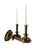 Vintage Barley Twist Brass Candlesticks, 1920s, Set of 3 For Sale - Image 6 of 6