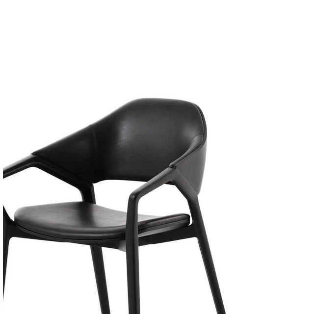 Black Stained Ash Ico Chair from Cassina For Sale - Image 6 of 10