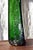 1990s Vintage Free-Form Green Art Glass Vase, 1990s For Sale - Image 5 of 6
