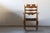 Vintage Brutalist Oak Razorblade Green Striped Armchair by H. Kjærnulf, 1960s For Sale - Image 9 of 14