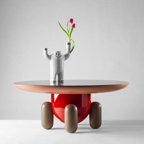 1 Explorer Tables with Fiberglass by Jaime Hayon for BD Barcelona, Set of 3 For Sale - Image 4 of 10