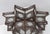 Moroccan hanging glass star shape lantern pendant shade. handcrafted Moroccan Spanish style metal frame and frosted glass...