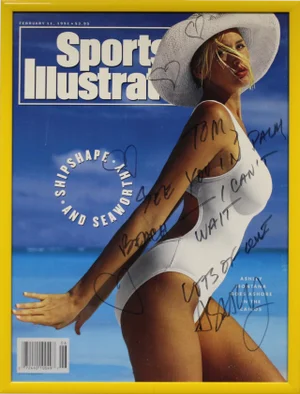 Ashley Montana Signed Poster from Sports Illustrated