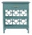 David Francis Furniture for Chairish Soba End Table, Aegean Teal For Sale