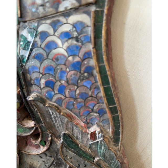 The pair of Naga's are mounted on Thai Celadon Silk Wood Forms. They were framed by Art's Framing on Sukhumvit Road in...