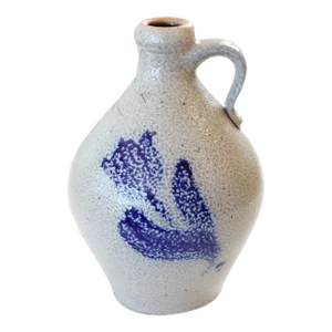 Vintage Rowe Salt Glazed Stoneware Pottery Jug